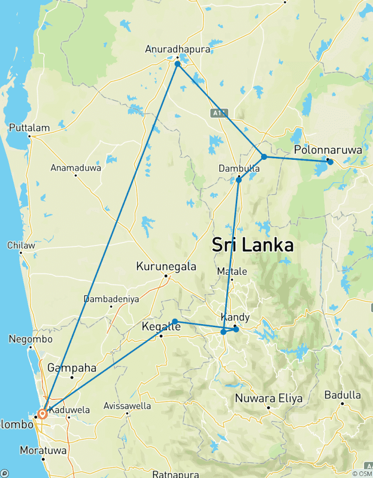 Sri Lanka In 4 Days Tour