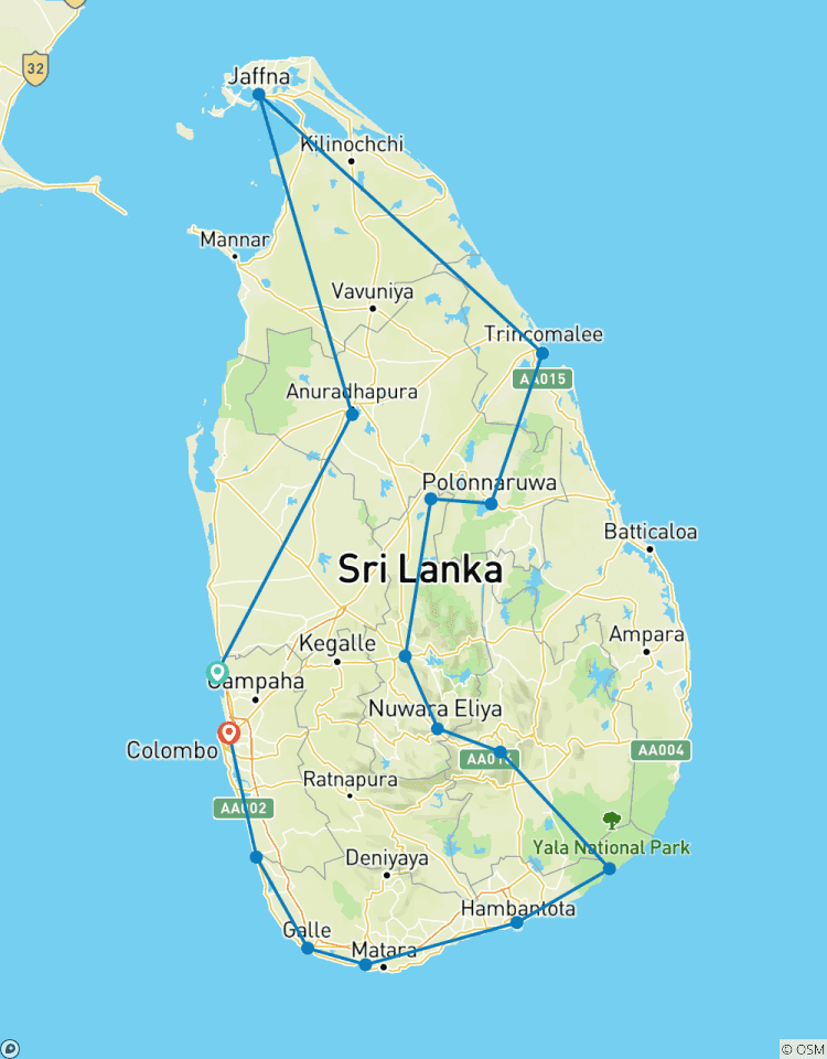 Road-Trip-All-Island-Sri Lanka Tour