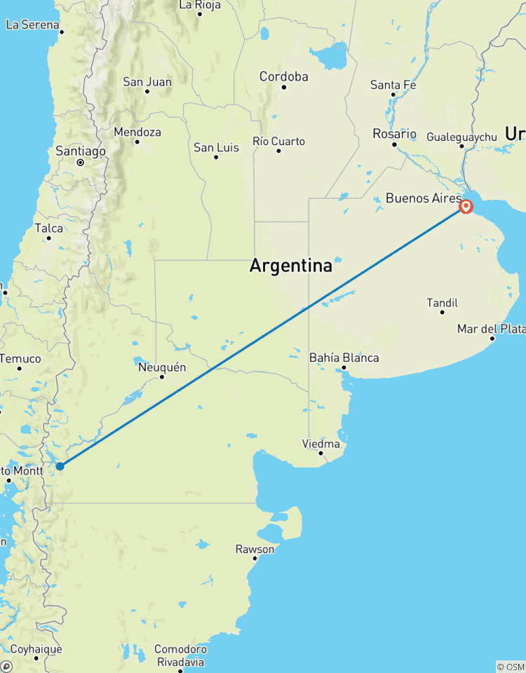 Circuito Buenos aires + Bariloche en 7 días
