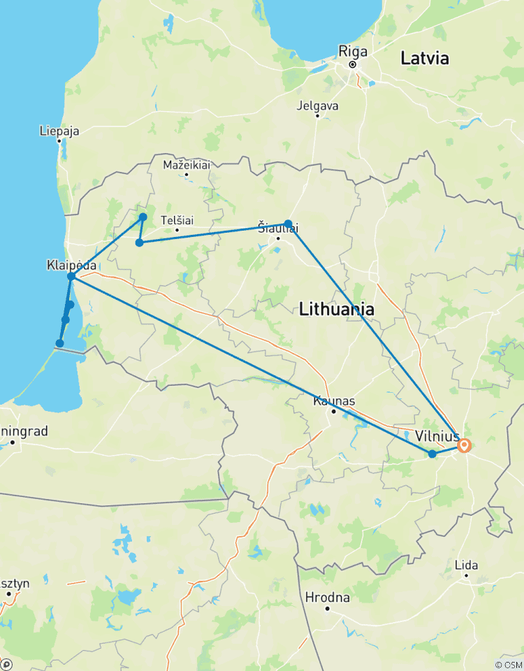 Charmante Litauen Rundreise in 6 Tagen Rundreise