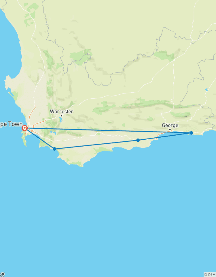 Merveilles du Cap-Occidental circuit