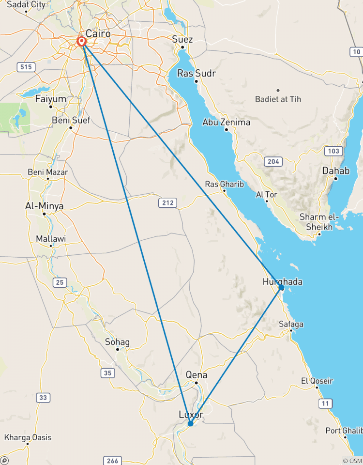 Ägypten Rundreise: Sand & Meer Rundreise