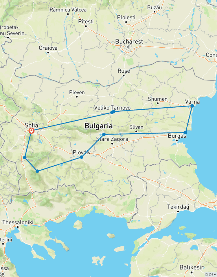 Discover Bulgaria: A Self-Drive Exploration of Its Best-Kept Secrets Tour