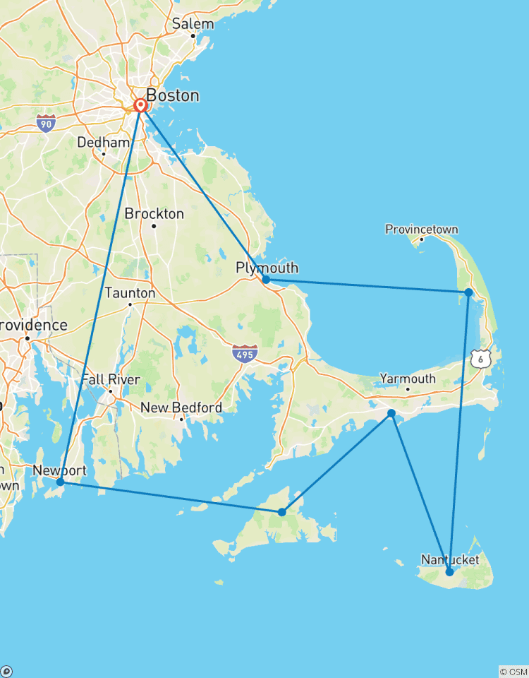 Treasures of Cape Cod & the Islands (Classic) Tour