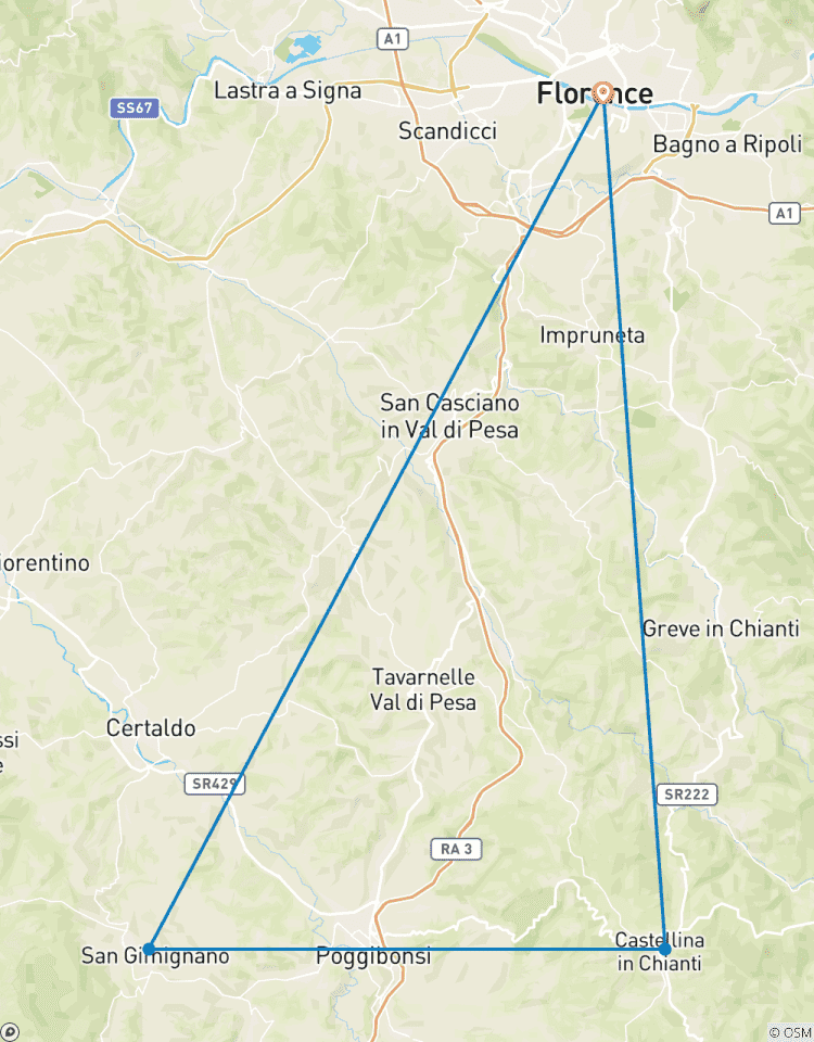 Deux cœurs en Toscane : une escapade romantique pour 2 personnes circuit