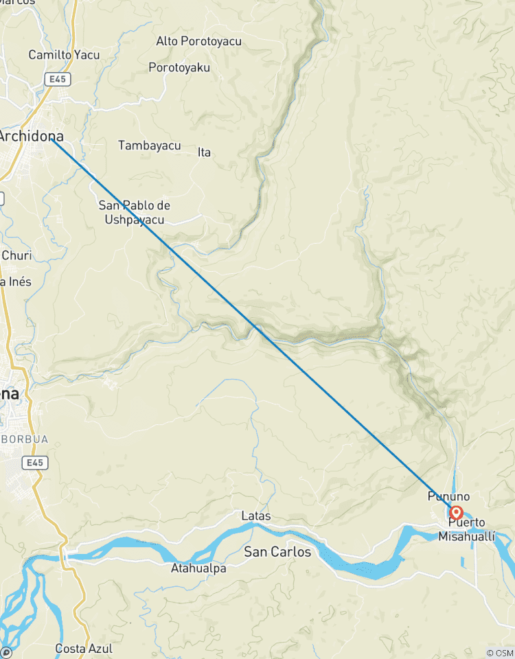 Circuito 4 días Archidona Amazonas Lodge Comunidad Kichwa