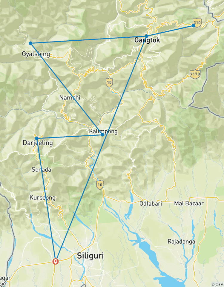 North East India with Pelling Tour Tour