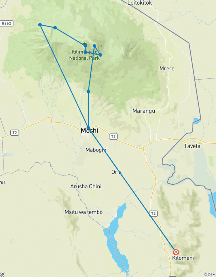 Circuito Escalar el Kilimanjaro - Lemosho 7 Días | Travesía panorámica y moderada con guías expertos