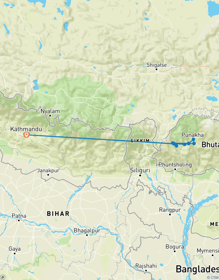 Kingdom of Bhutan Tour