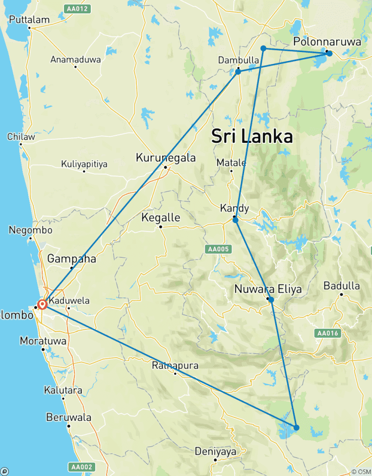 8 Days Sri Lanka Tour Tour