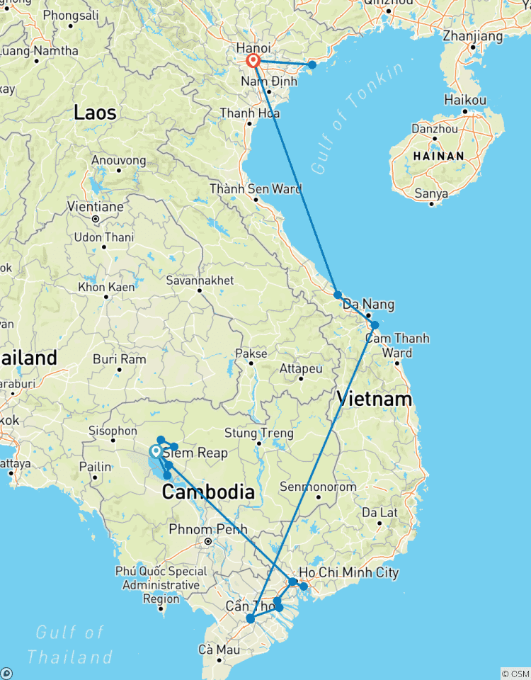 VIETNAM & KAMBODSCHA ENTDECKUNGSReise Rundreise