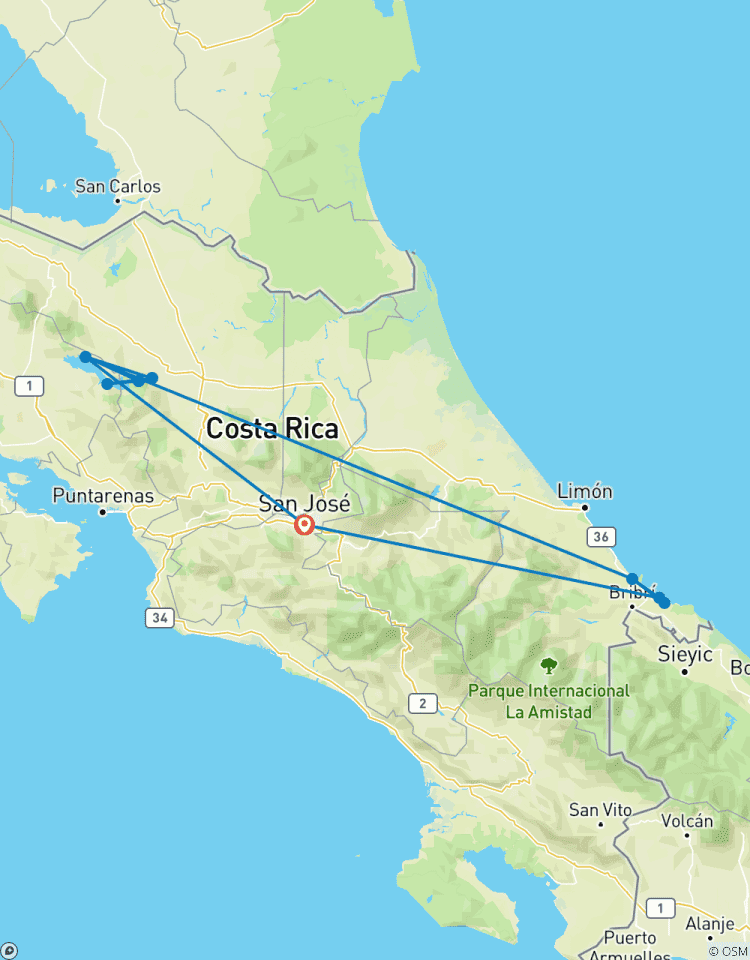 Circuito Costa Rica: playa y volcán - Autopista