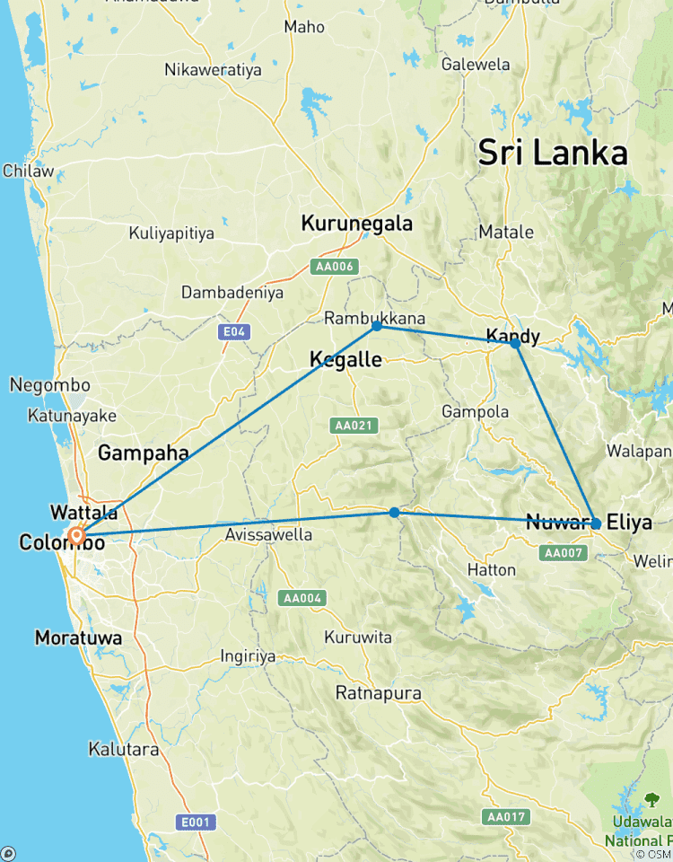 Sri Lanka 3 Nights 4 Days Package Tour