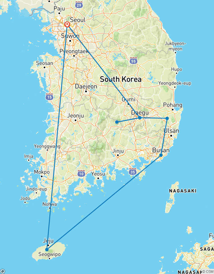 South Korea Past and Present Tour