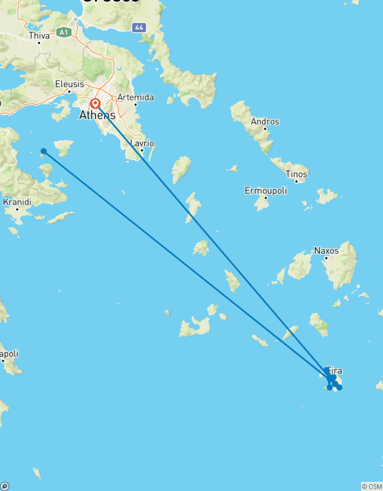 6-Day Tour Athens & Santorini Island to Discover Greece\'s Charm Tour