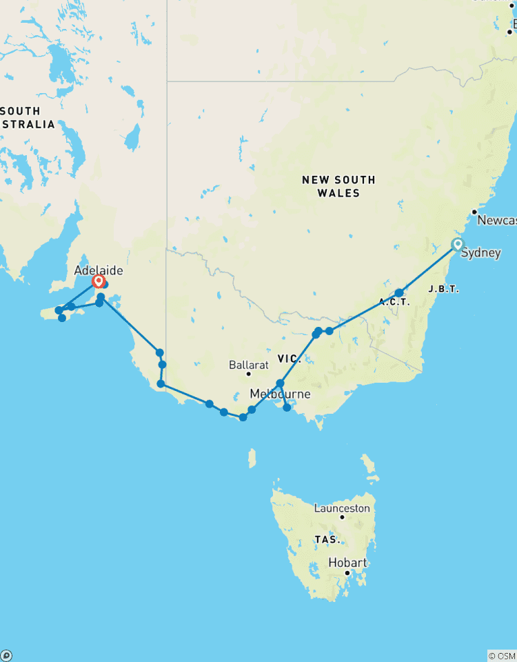 Tastes of Southern Australia Tour