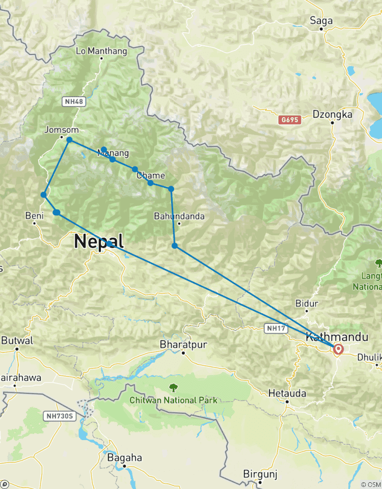 Circuito Circuito del Annapurna - 18 días