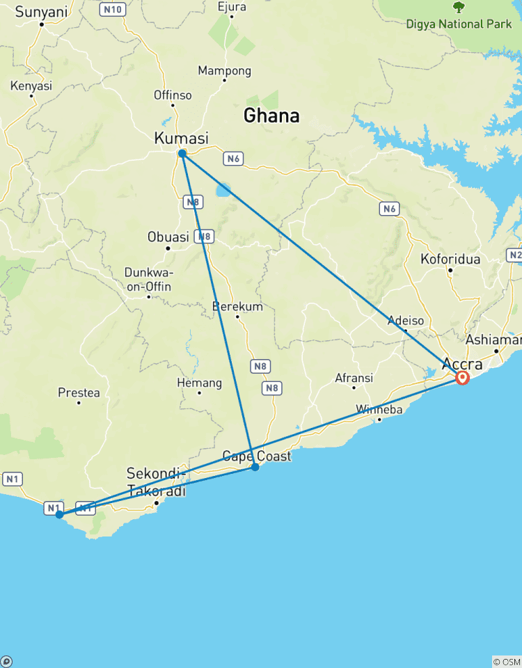 Rondreis Ghana Wanderlust-rondreis