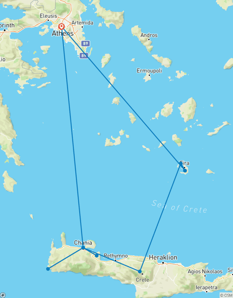 Circuito Atenas - Santorini - Creta - Los orígenes de la Atlántida
