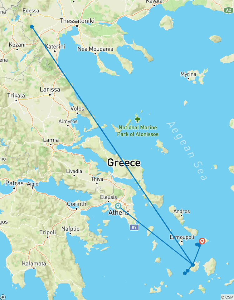 Circuito Atenas - Paros - Mykonos - Impresionante blanco