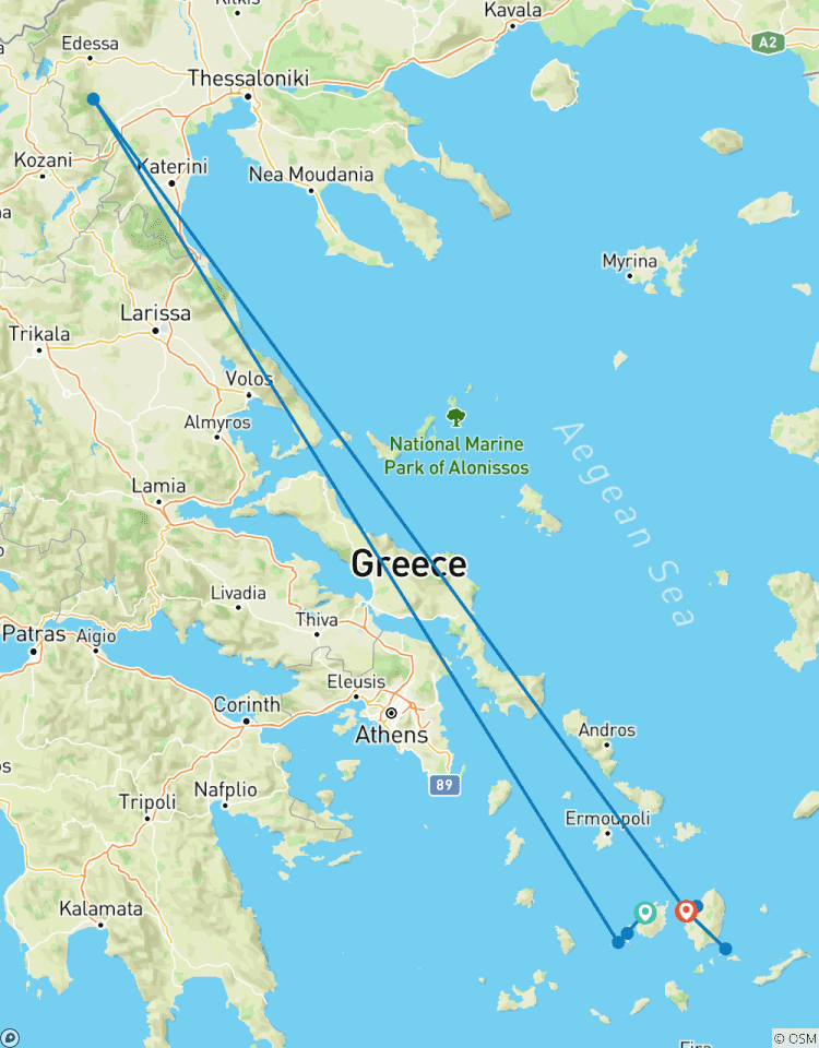 Circuito Paros y Naxos 7 días