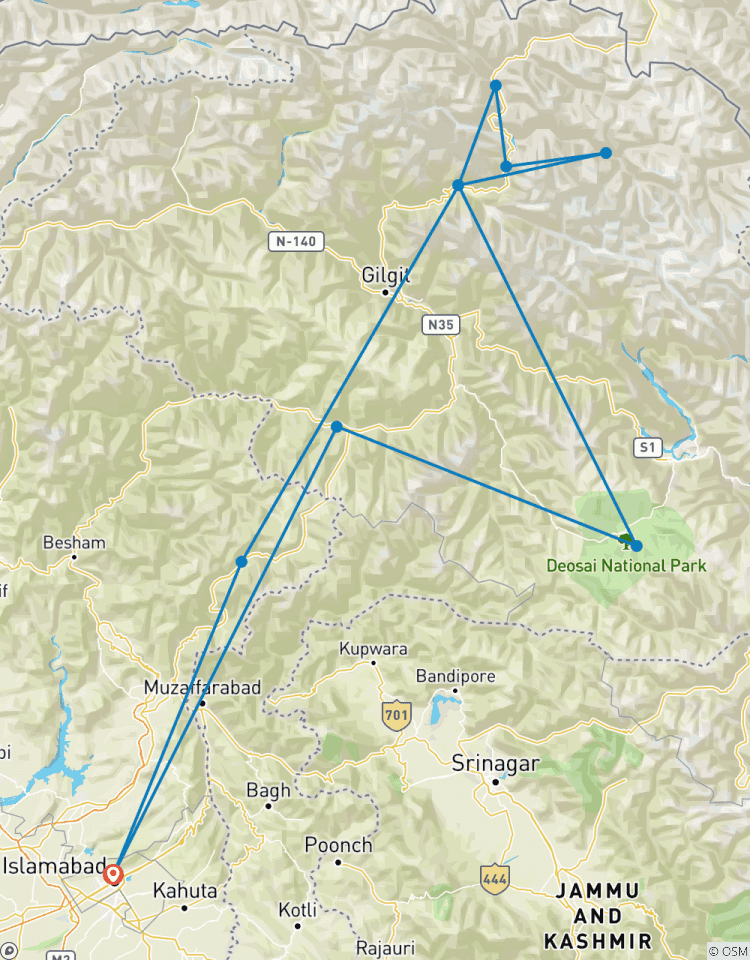 Circuito Excursión al paraíso remoto de Pakistán