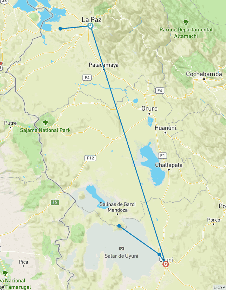 Circuito Desierto, Sal y Colores: Explorando el Altiplano Boliviano - 4 días