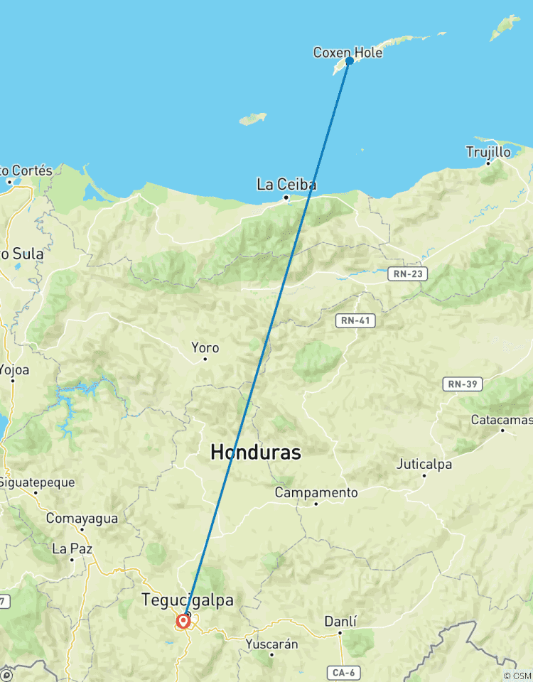 Honduras: Tegucigualpa, Roatán, Valle de Ángeles6 Tage Rundreise