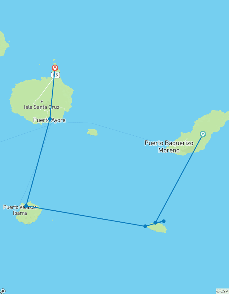 Galapagos-cruise – verken de zuidoostelijke eilanden aan boord van de Monserrat – 4 dagen-rondreis