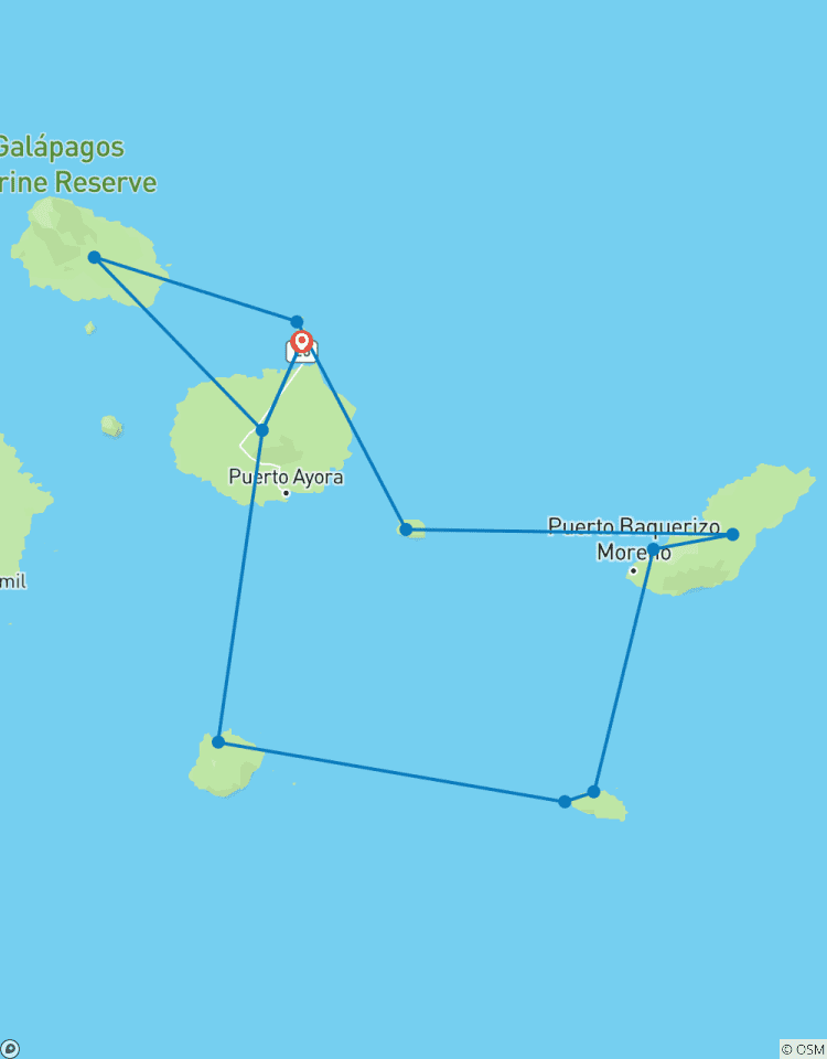 Galapagos-cruise – verken de centrale, oostelijke & zuidelijke eilanden aan boord van de Monserrat – 8 dagen-rondreis
