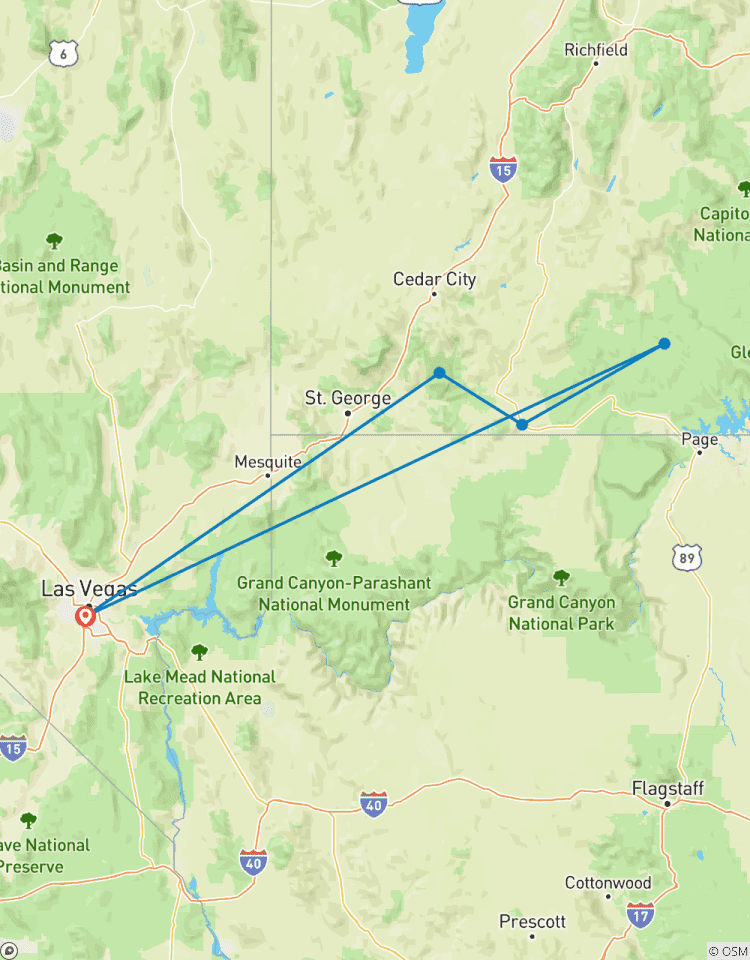 USA Jagd auf Slot Canyons in Utah - 5 Tage Rundreise