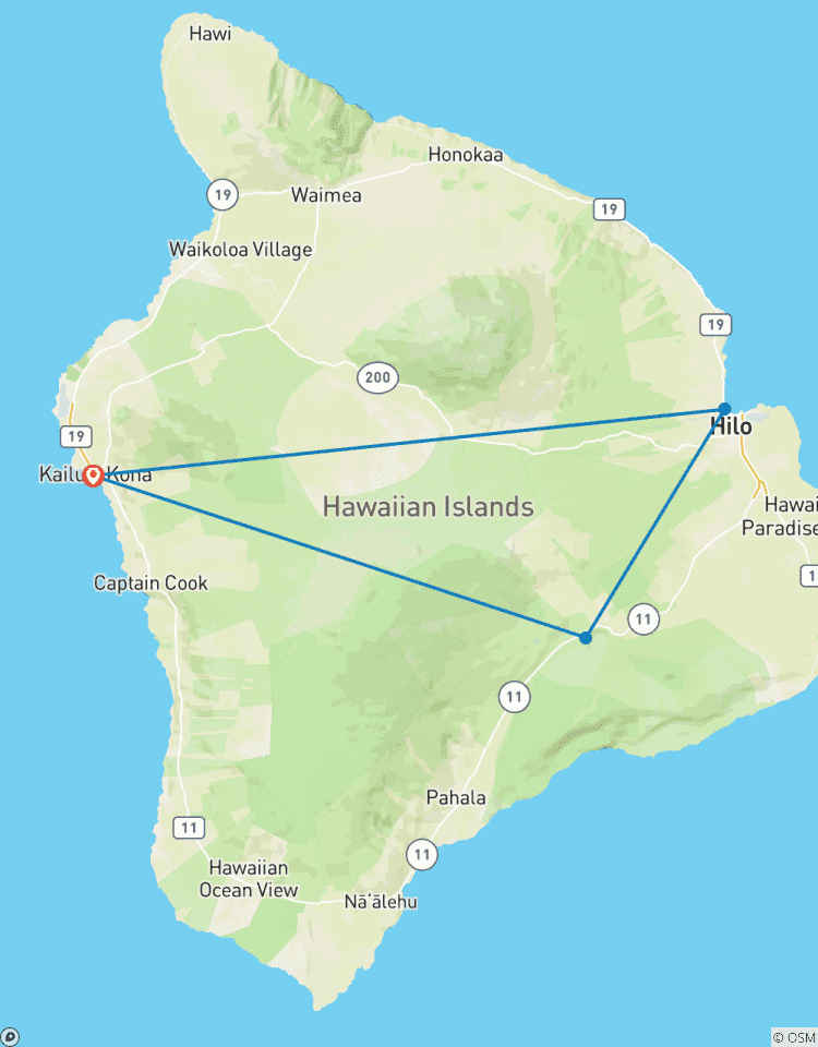 USA Hawaii Big Island Vulkane und Strände Rundreise