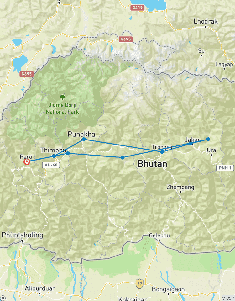 L\'essence du Bhoutan circuit