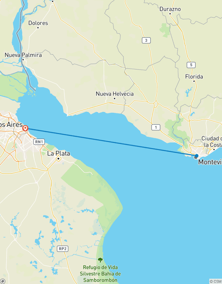 3-Daagse rondreis in Montevideo vanuit Buenos Aires-rondreis