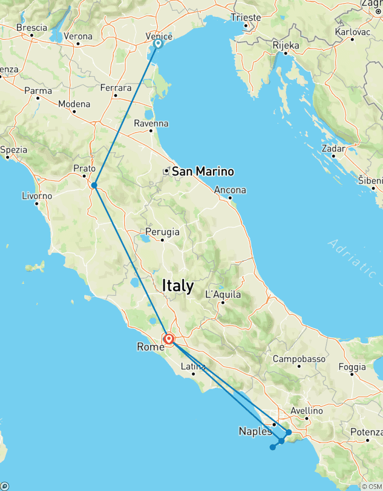 De smaken van Italië & de Amalfikust-rondreis