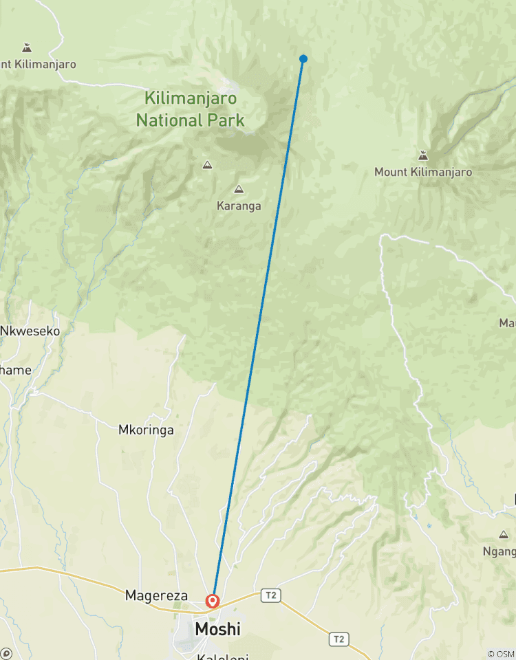 Circuito Tanzania - excursionismo de 7 días por la ruta Machame del Kilimanjaro