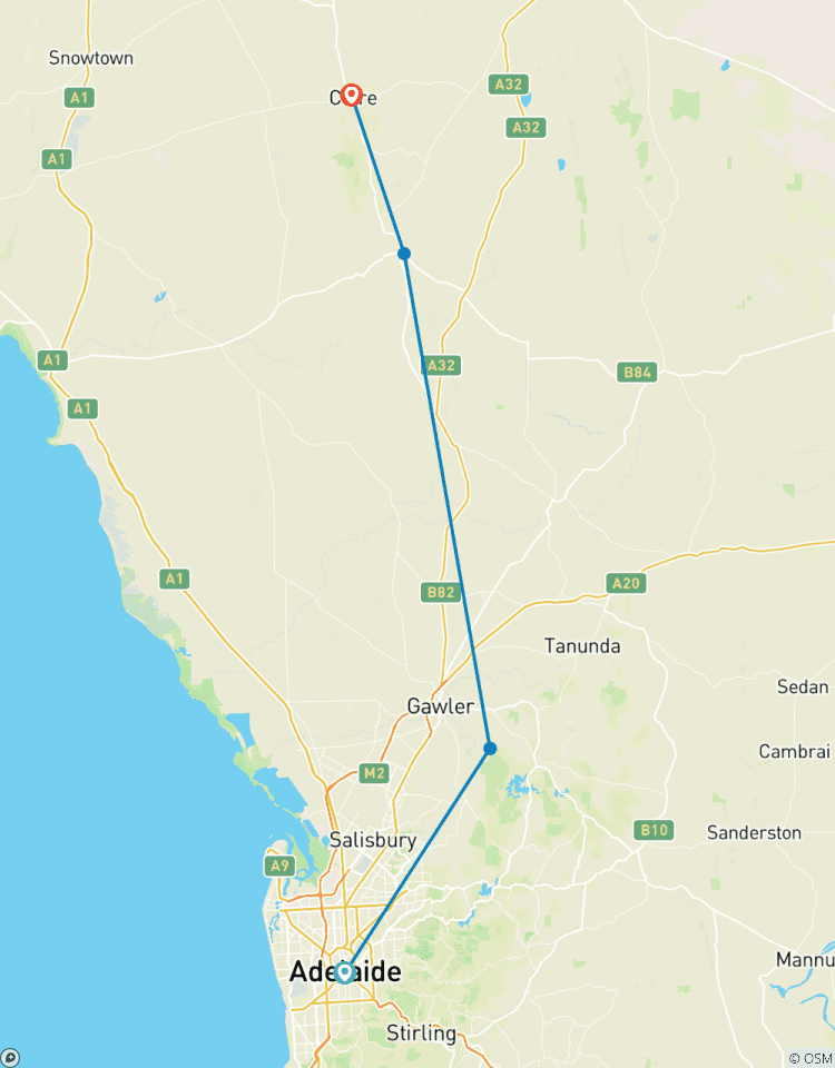 Tour de Barossa & Clare Valley - Self Guided 3N/4D Tour