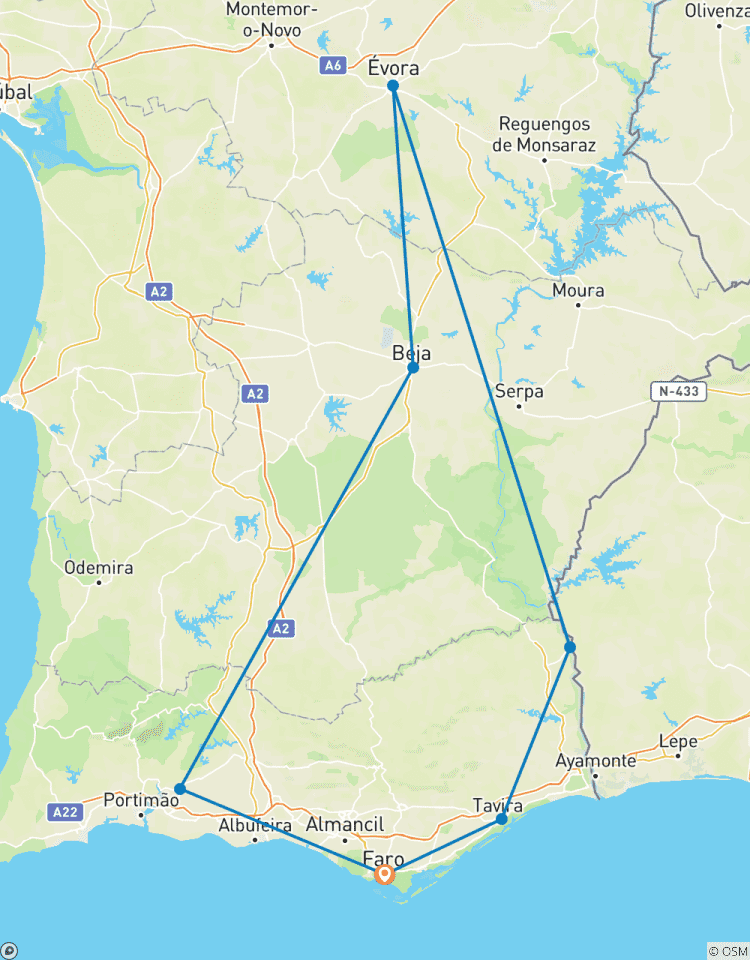 Hidden Secrets of Algarve & Alentejo, Self-drive Tour