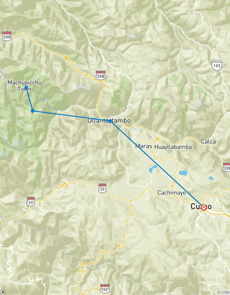 Inca Trail 2 Days to Machu Picchu with Hotel Tour