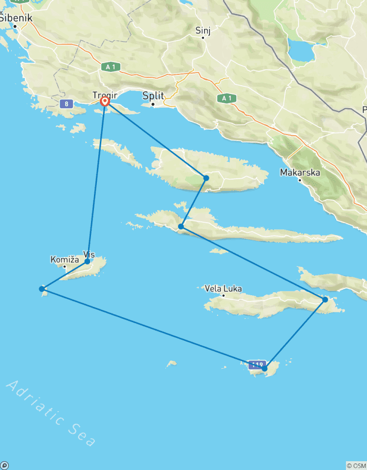 Sail Croatia\'s Beautiful Islands Tour