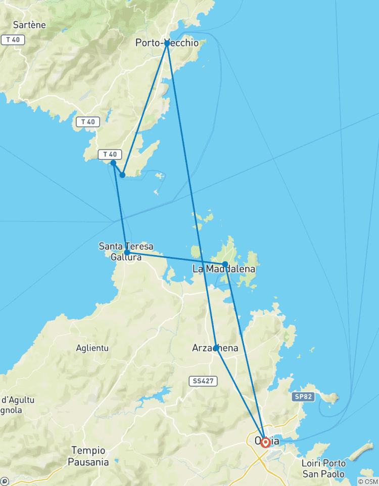 Sail Sardinia & Corsica Tour