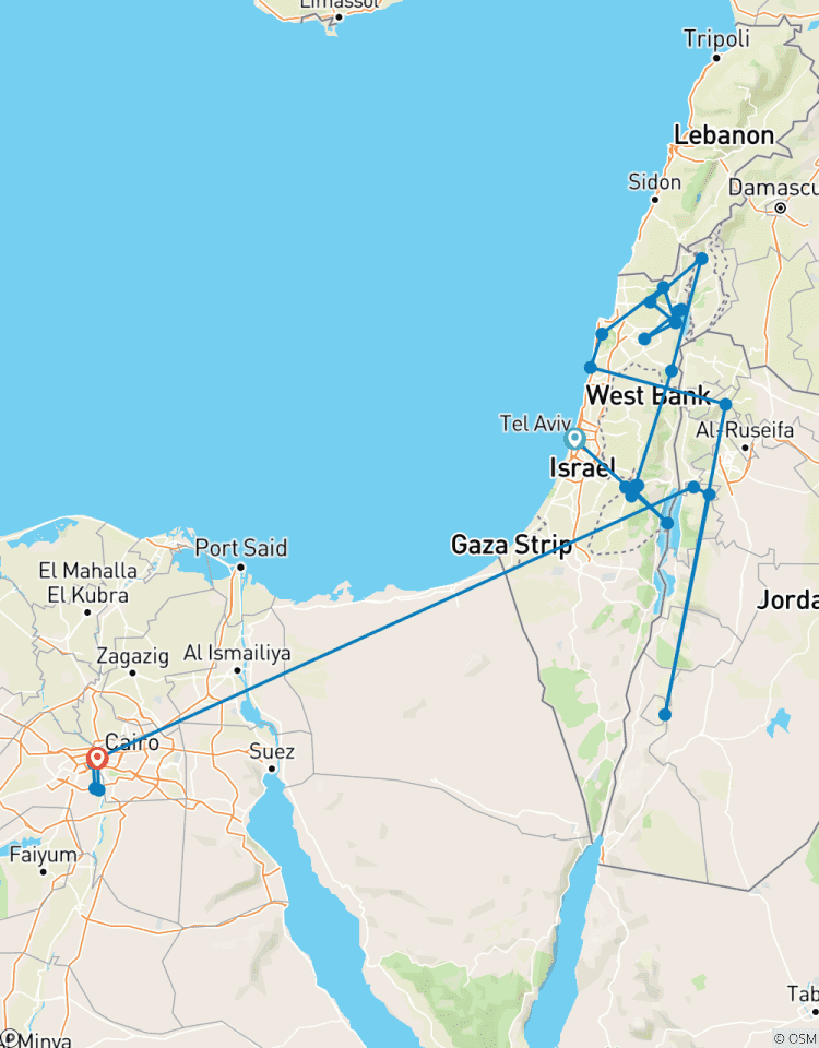 Highlights of the Holy Land Israel & Jordan & Cairo Tour - 13 Days Tour