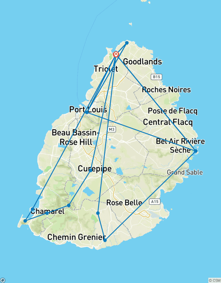 Merveilles de l\'île Maurice (hôtel 3*) circuit