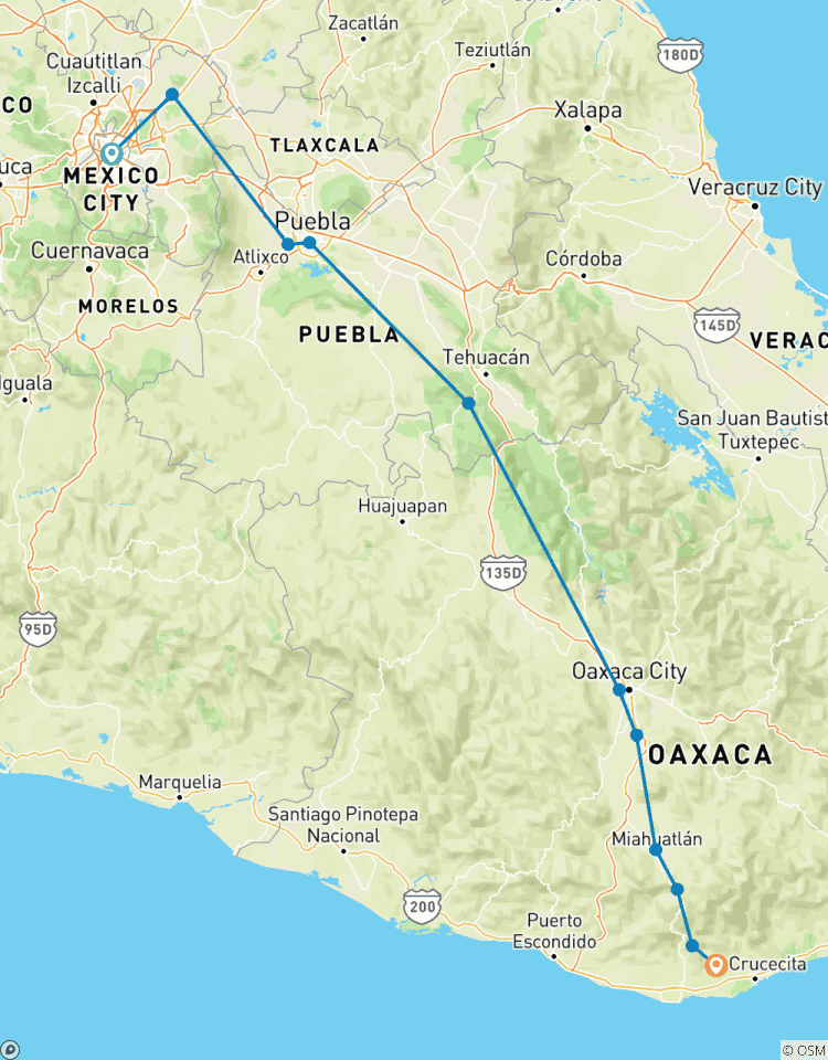 Oaxaca Food Tour: All Tastes from Monte Alban to Huatulco (10 Days) Tour