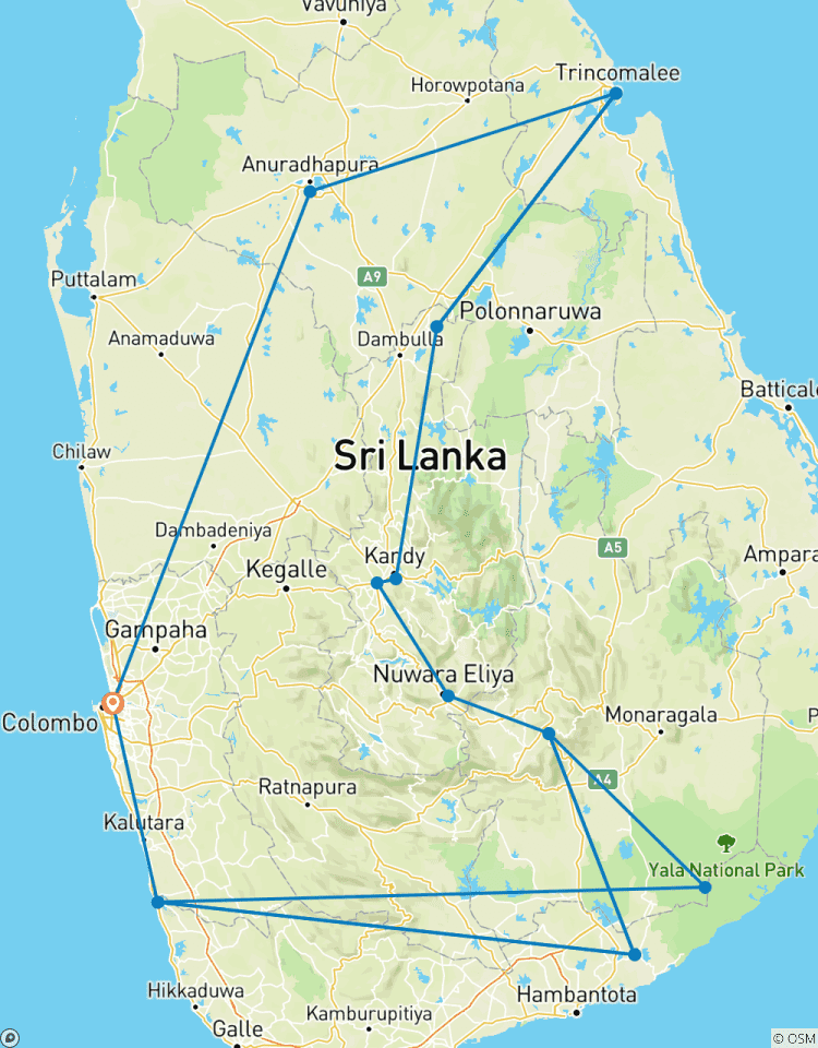 Sri Lanka Abenteuer (privater Reiseführer) Rundreise