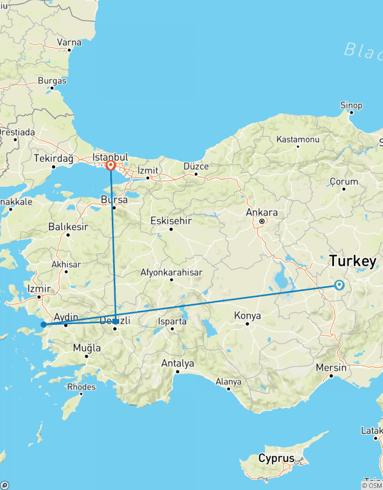 Circuito Privado de 4 días Cappodocia, Éfeso y Pamukkale