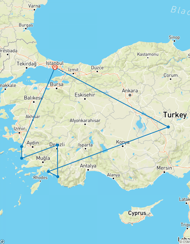 Circuito 13 días Turquía circuito privado