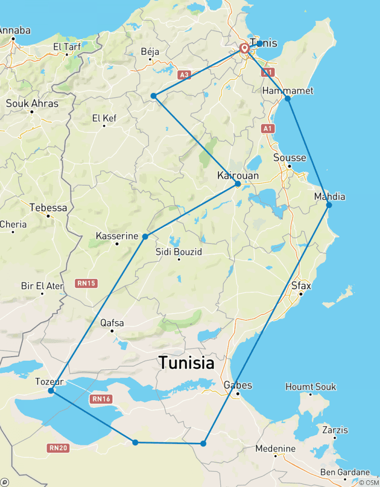 Tunisia Highlights Tour