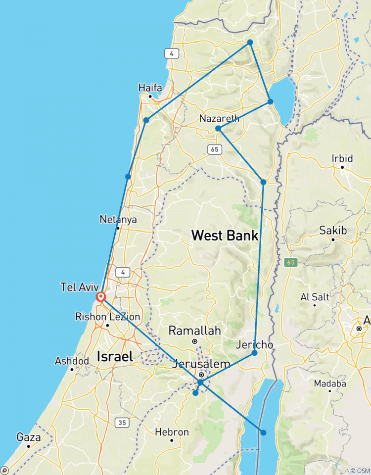 Israel: Höhepunkte Rundreise