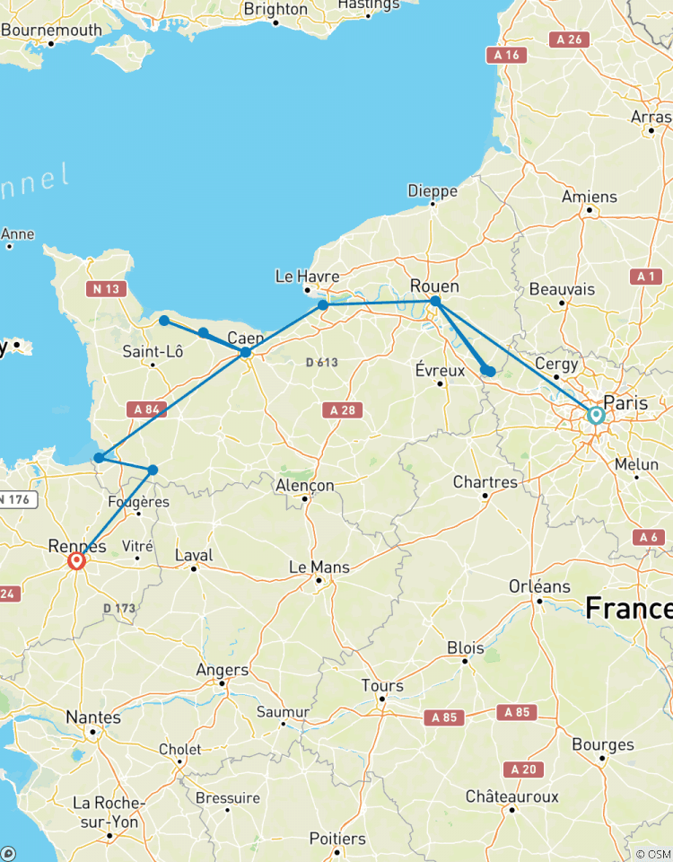 Normandie: Kultur & Genuss Rundreise